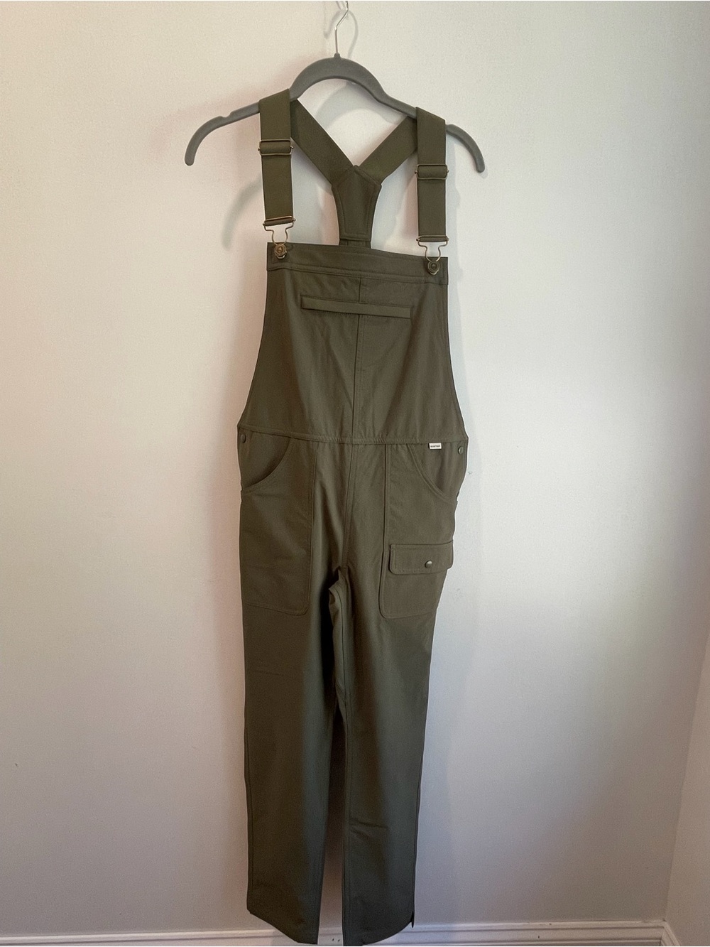 Burton Olive Green Adjustable Strap Overalls